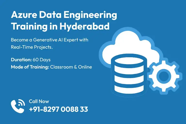 Best Azure Data Engineering Training in Hyderabad with Classroom and Online Training