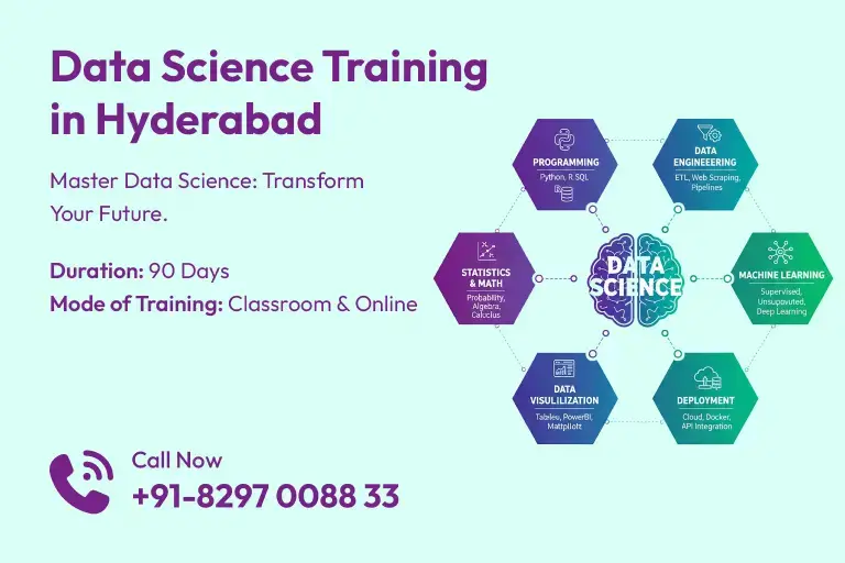 Best Data Science Training in Hyderabad with Classroom and Online Training