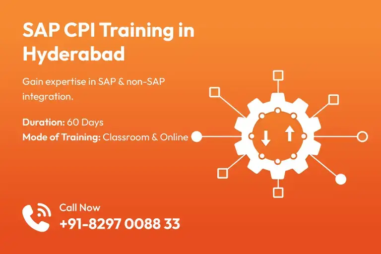 Best SAP CPI Training in Hyderabad with Classroom and Online Training