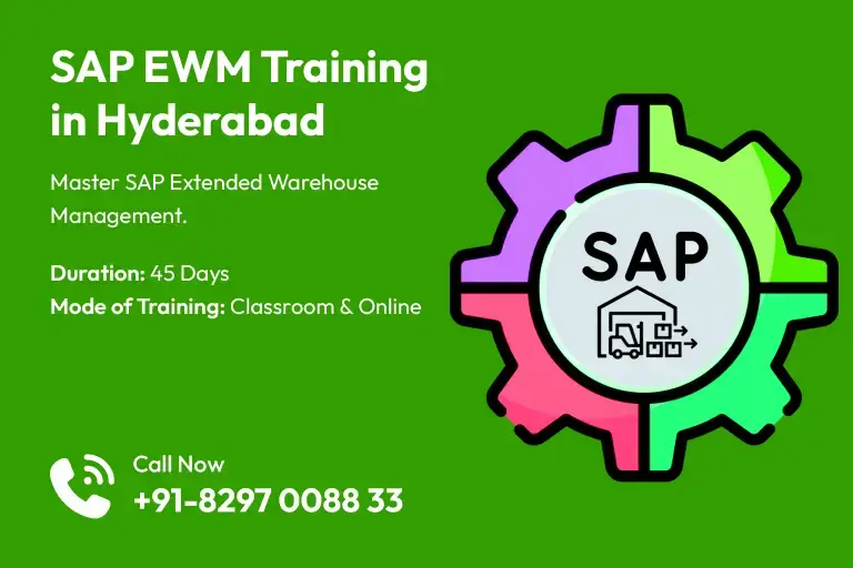 Best SAP EWM Training in Hyderabad with Classroom and Online Training