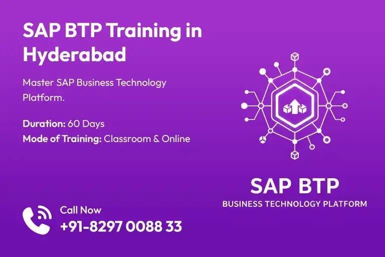 SAP Business Technology Platform Course