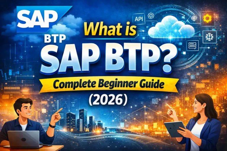 What is SAP BTP complete beginner guide 2026 cloud platform overview