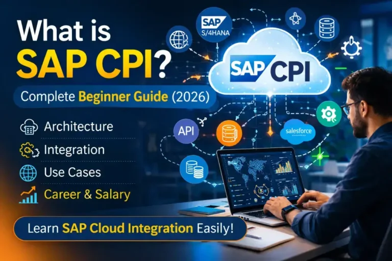 SAP CPI integration architecture diagram
