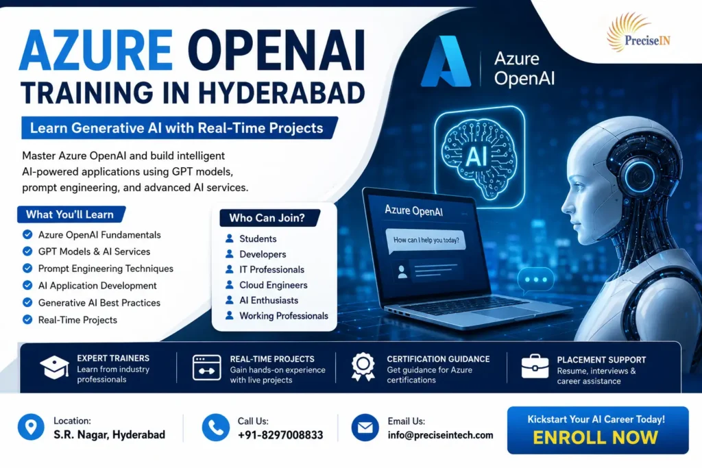 Azure OpenAI Training in Hyderabad with GPT Models, Prompt Engineering and Real-Time Projects
