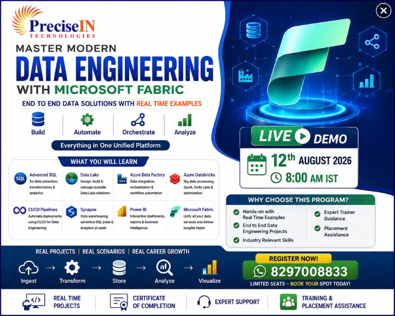 Microsoft Fabric Data Engineering – FREE LIVE DEMO